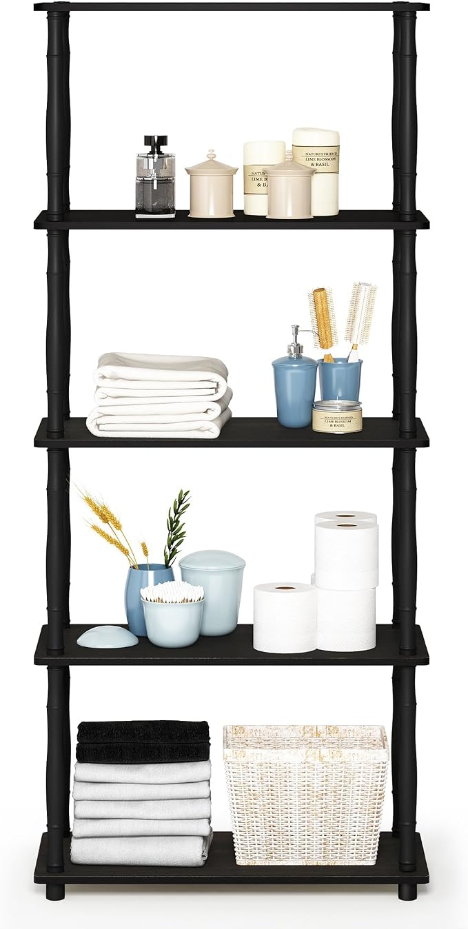 Furinno Turn-N-Tube 5-Tier Multipurpose Shelf / Display Rack / Storage Shelf / - Image 3