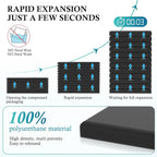 JBER Acoustic Studio Foam, 24 Pack 2" X 12" X 12" Round C-Panel Sound Foam - Image 5