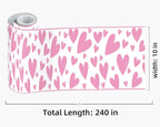 FLFK Pink Heart Wallpaper Border - Image 2