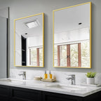 TRAHOME Bathroom Vanity Mirror for Wall, 2 Pack 36" x 24" Metal Framed by TRAHOME