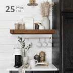 QEEIG Floating Shelves for Wall Bathroom Shelf Bedroom Kitchen Living Room - Image 6