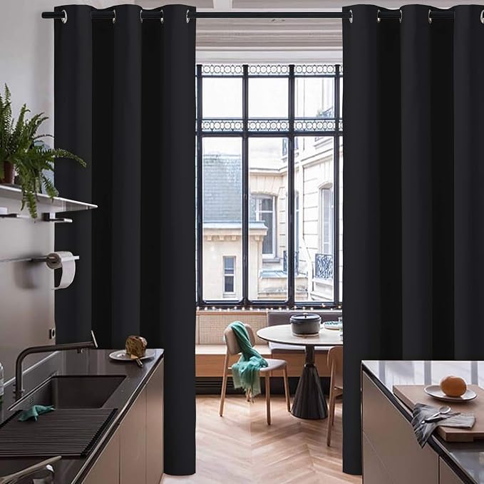RYB HOME Room Divider Curtains - Image 2