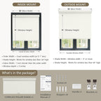 SUNOFF Cordless Blackout Roller Shades Blinds - Image 2
