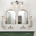 Unicozin 3 Light Vanity Lights, Brushed Nickel Wall Sconce Light - Image 7