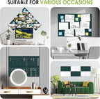 MaxGear Large Cork Board for Wall 36" x 24", Dark Green Bulletin Board - Image 6