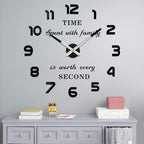 VANGOLD Big Wall Clock for Living Room by Vangold