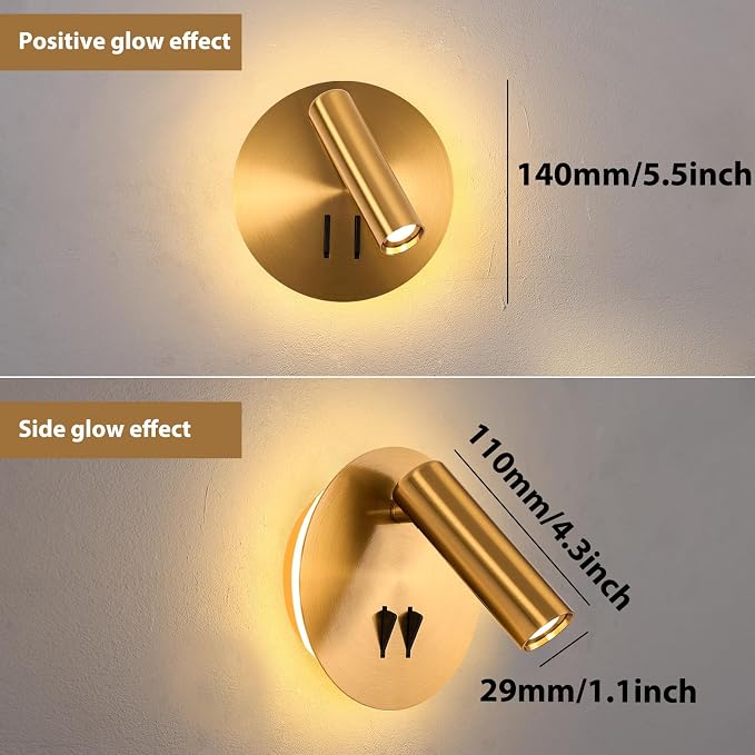 ZEROUNO Wall Mount Reading Light - Image 4