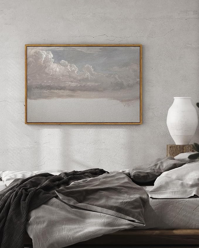 InSimSea Framed Canvas Wall Art Vintage Decor, Home Decor Classical Oil - Image 3
