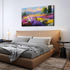 Flower Wall Art Vintage White Floral Canvas Pictures Abstract Blooming Flower - Image 6