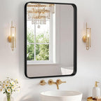NEWBULIG 24X30 Inch Bathroom Mirror by NEWBULIG