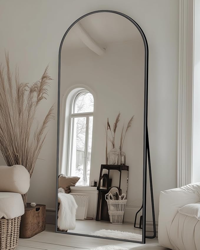 Suidia 58"x18" Arched Full Length Mirror by SuidiaMirror