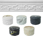 90" x 3.1" Peel Stick Foam Molding Trim Self Adhesive, Crown Molding Wallpaper by WAPANE
