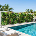 1PC 40"x 40" Artificial Grass for Wall, 3D Faux Boxwood Hedge Panels Green Wall - Image 6