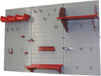 Wall Control Pegboard Organizer 4 ft. Metal Pegboard Standard Tool Storage Kit - Image 2