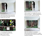 Forest Animals Bear wallpeper Kids Bedroom Woods wall Mural - Image 6
