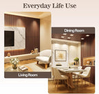 6 Pack Wood Panels for Wall, 47.24" x 12.79" Acoustic Wood Slat Wall Panel for - Image 3