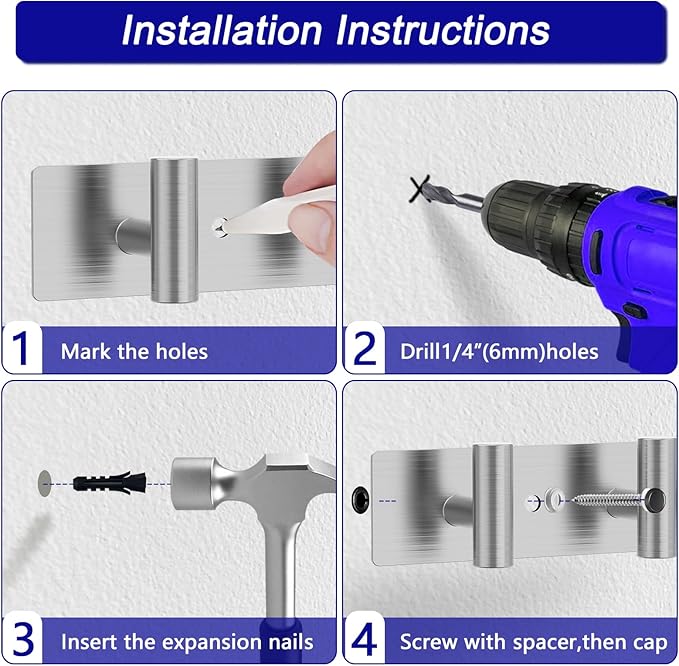 Bntuk Coat Rack Wall Mount - Image 5