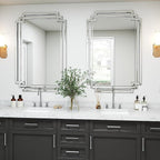 Rectangular Large Decorative Wall Mirror - Image 4