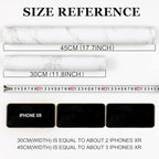 practicalWs Glossy Marble Contact Paper Granite White/Grey Kitchen Countertop - Image 8