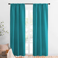 NICETOWN Peacock Blue Blackout Curtains Panels by NICETOWN