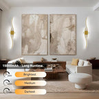hunhun Battery Operated Wall Sconces Set of Two, Wireless Wall Sconce - Image 3