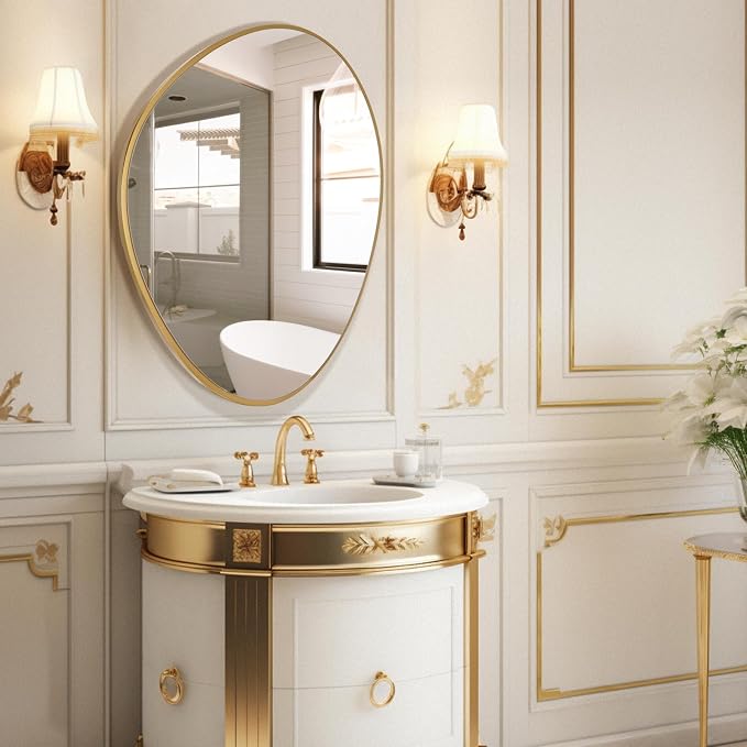 WallBeyond Asymmetrical Mirror, Irregular Wall Mirror, Unique Wall Mirrors - Image 4