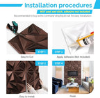STICKGOO 33 Pack Diamond Wall Panels - Image 8