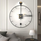 Cuspin 30 inch Large Wall Clocks Battery Operated Wall Clock by Cuspin