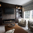 EverStone Herringbone Faux Brick Panel, 46 1/2"W x 25 1/4"H x 1"D, Clay Creek - Image 11