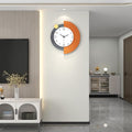 FLEBLE Decorative Wall Clocks Silent Quality Quartz Wall Clock Battery Operated by DecorationWallClock