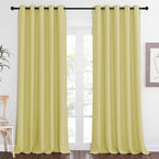 NICETOWN Sliding Door Window Treatment Blackout Patio Door Curtain Panels by NICETOWN