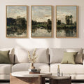 Framed Vintage Landscape Wall Art by Cuspin