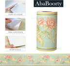 AbaBoorty Green Floral Wallpaper Border Decor 196"X4.1" Peel and Stick Wall - Image 7
