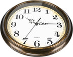 Yoiolclc Wall Clock Battery Operated Silent Non-Ticking Vintage Wall Clocks - Image 7