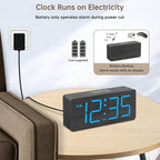 DreamSky Wooden Digital Alarm Clock - Image 2