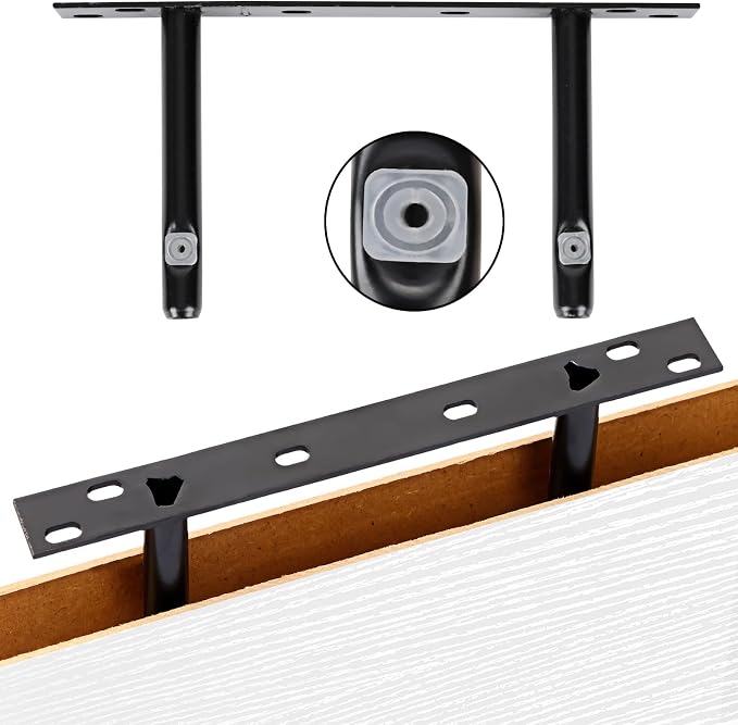 Fixwal White Shelves, 15.8in Floating Shelves, Farmhouse Shelf Wall Decor - Image 4