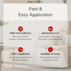 Wall!Supply - 3D Wall Panels – Flow Line White Wall Covering - Lightweight - Image 4