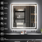Memobarco 36"x 36" Bathroom Mirror - Image 3