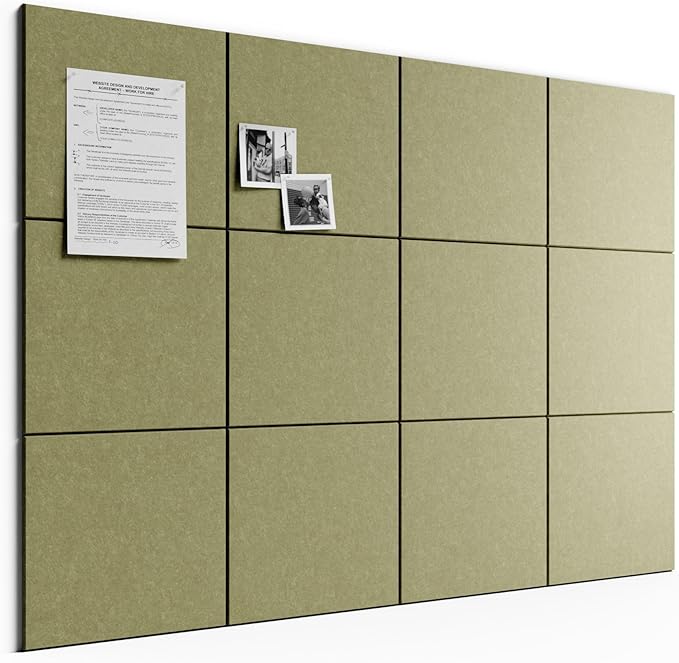 Bumusty Large Cork Board 48" x 36" Alternative by BUMUSTY
