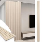 Art3d WPC Slat Wall Panels, Living Room by Art3d