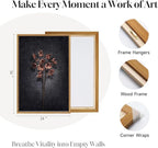 3 Piece Framed Vintage Botanical Wall Art - Image 4