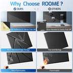 18 Pack Acoustic Panels with Self-Adhesive, Sound Panels High Density, - Image 2