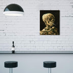 1 KINGO Van Gogh Canvas Wall Art: Skull of a Skeleton - Image 5