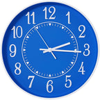 Wall Clock Modern Non-Ticking Battery Operated Silent Wall Clocks Simple Style by BAKBRAND