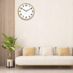 SIN&MI Wall Clock 9 Inch Battery Operated Silent Non-Ticking Wall Clock Modern - Image 7