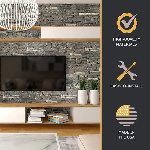 AZ Faux High-Density Polyurethane Faux Stone Wall Covering Panels - Image 5
