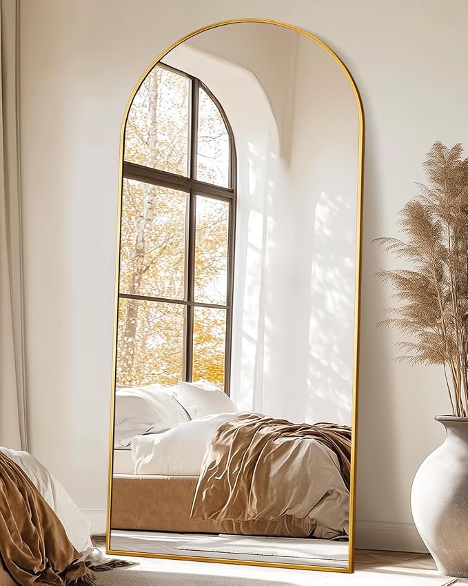 Suidia 71"x32" Arched Full Length Mirror - Image 2