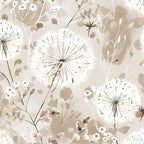 Nukofal Flora Peel and Stick Wallpaper Dandelion Wallpaper Floral Contact Paper by Nukofal