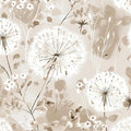 Nukofal Flora Peel and Stick Wallpaper Dandelion Wallpaper Floral Contact Paper by Nukofal