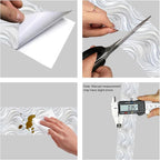 HOMETITUTE Wallpaper Border Peel and Stick Decorative Wall Trim Self Adhesive - Image 8
